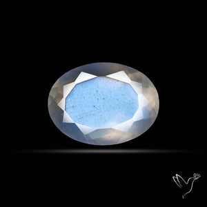 Faceted African Blue Moonstone