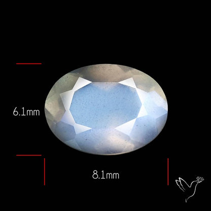 Faceted African Blue Moonstone
