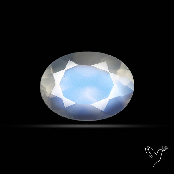Faceted African Blue Moonstone