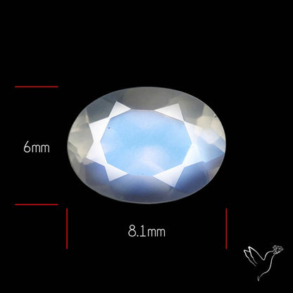 Faceted African Blue Moonstone