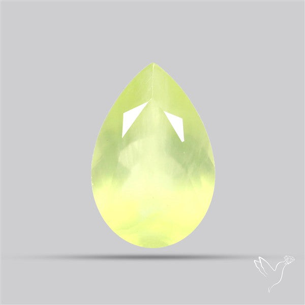 Faceted Gem Australian Prehnite