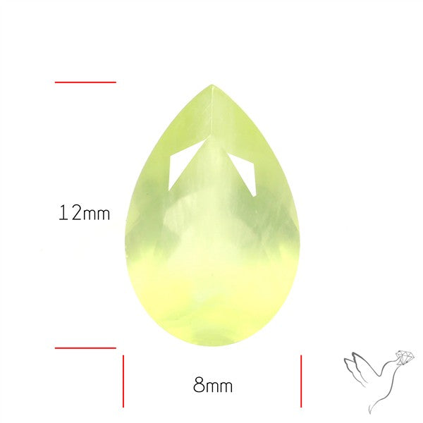 Faceted Gem Australian Prehnite