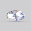 Rare Dumortierite Quartz Fine Cabochon Gemstone (uneven at back)