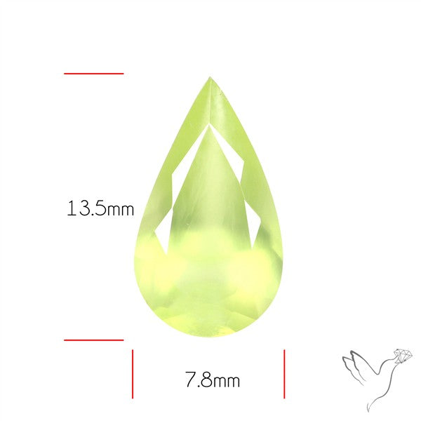Faceted Gem Australian Prehnite