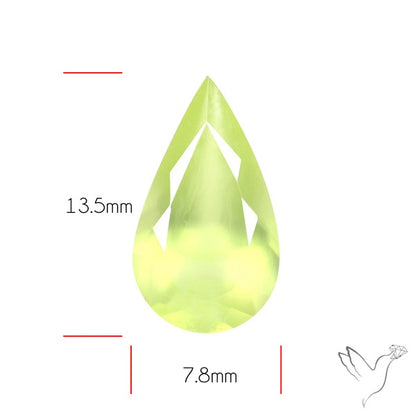 Faceted Gem Australian Prehnite