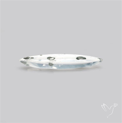 Rare Pyrite Included Quartz Cabochon