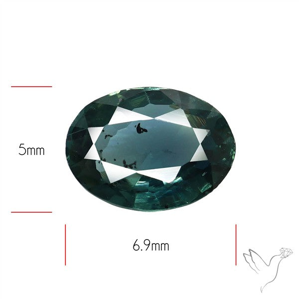 Australian Sapphire Faceted Fine Gemstone