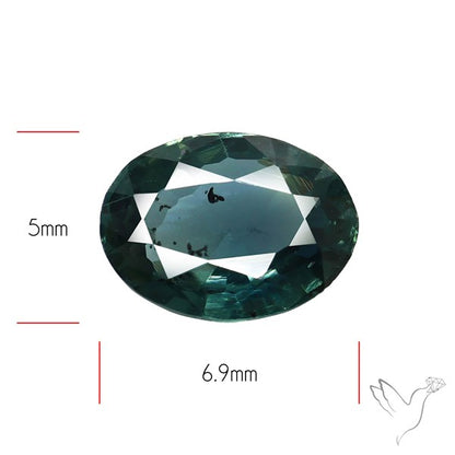Australian Sapphire Faceted Fine Gemstone