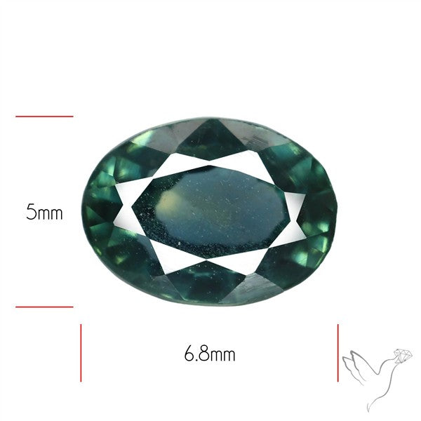 Australian Sapphire Faceted Fine Gemstone