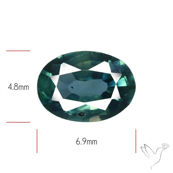 Australian Sapphire Faceted Fine Gemstone