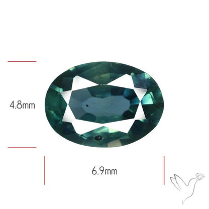 Australian Sapphire Faceted Fine Gemstone