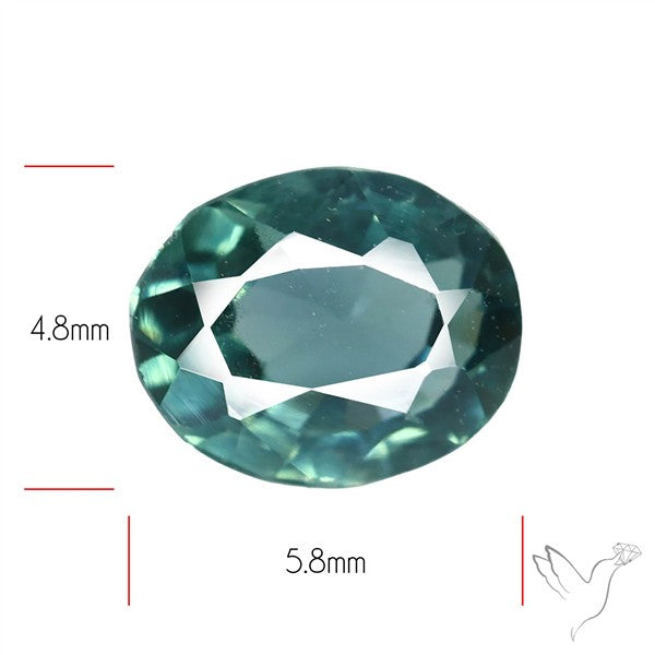 Australian Sapphire Faceted Fine Gemstone