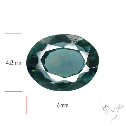 Australian Sapphire Faceted Fine Gemstone
