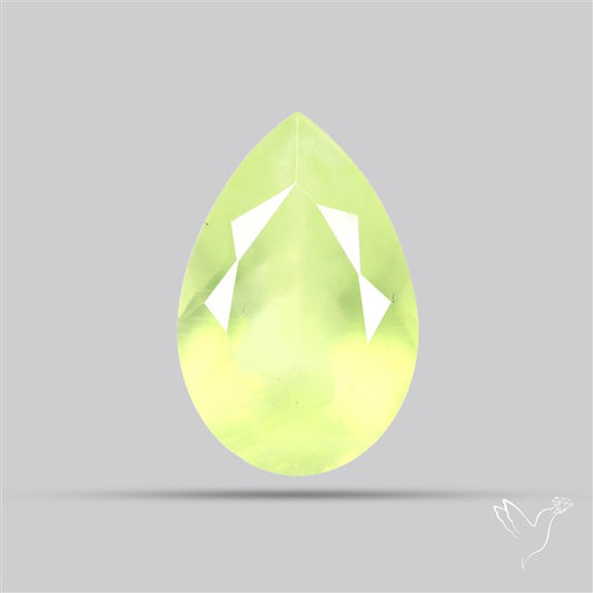 Faceted Gem Australian Prehnite