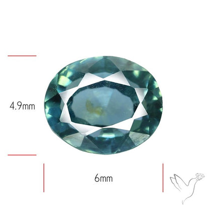 Australian Sapphire Faceted Fine Gemstone