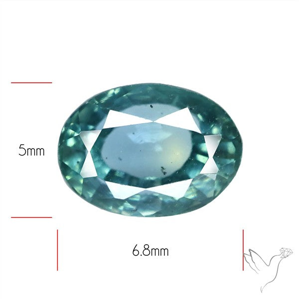 Australian Sapphire Faceted Fine Gemstone