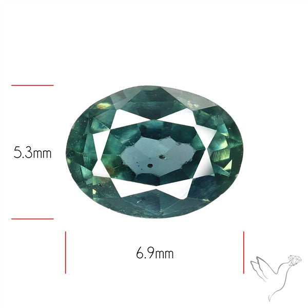 Australian Sapphire Faceted Fine Gemstone