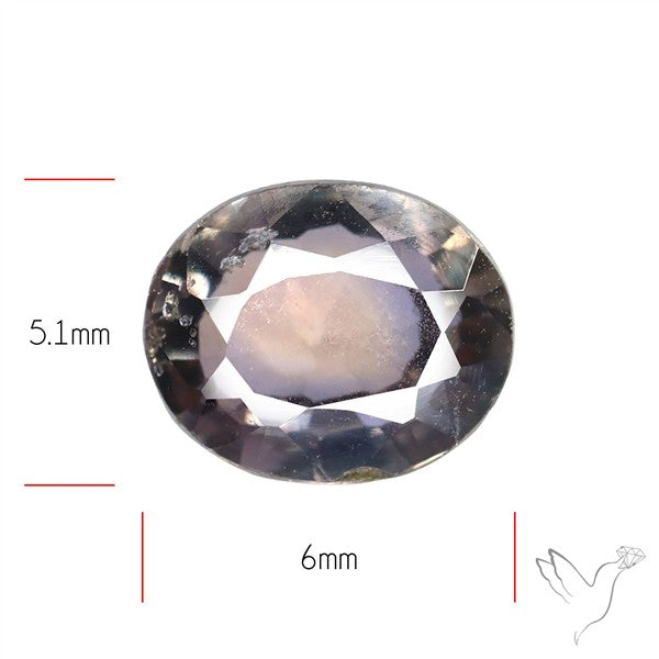 Australian Burgundy Sapphire Faceted Fine Gemstone Rare