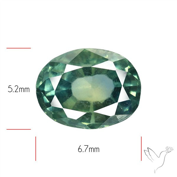 Australian Sapphire Faceted Fine Gemstone