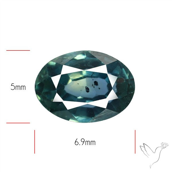 Australian Sapphire Faceted Fine Gemstone