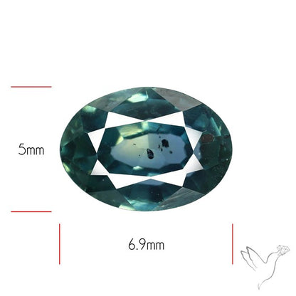 Australian Sapphire Faceted Fine Gemstone