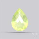 Faceted Gem Australian Prehnite