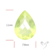 Faceted Gem Australian Prehnite