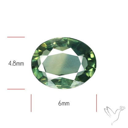 Australian Sapphire Faceted Fine Gemstone