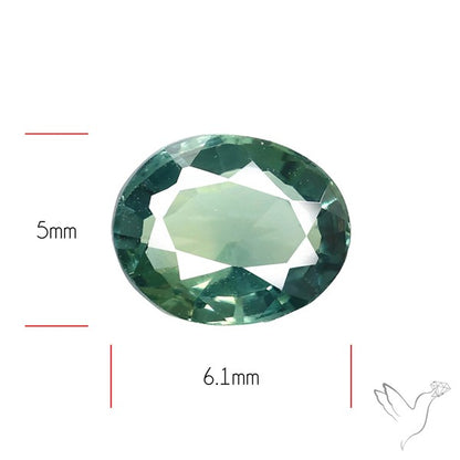 Australian Sapphire Faceted Fine Gemstone