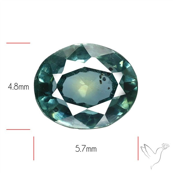Australian Sapphire Faceted Fine Gemstone