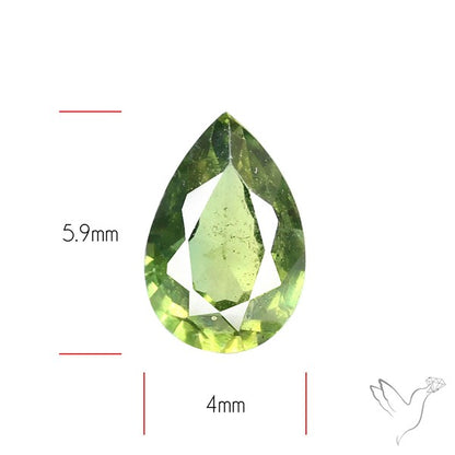 Australian Sapphire Faceted Fine Gemstone