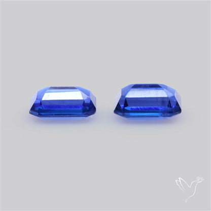 AAA Faceted Blue Kyanite Pair