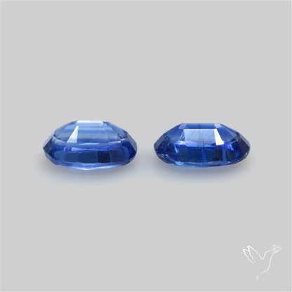 AAA Faceted Blue Kyanite Pair