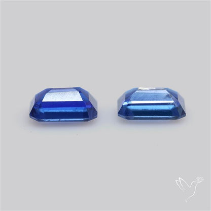 AAA Faceted Blue Kyanite Pair