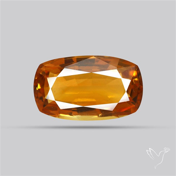 Faceted Rare Brandy Citrine