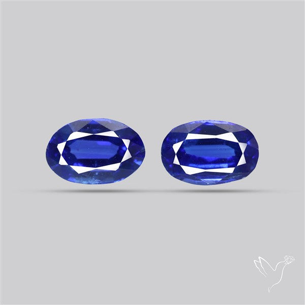 AAA Faceted Blue Kyanite Pair
