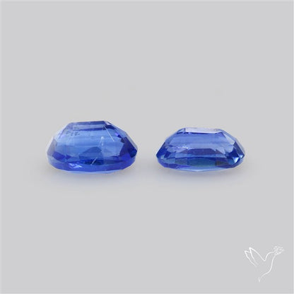 AAA Faceted Blue Kyanite Pair