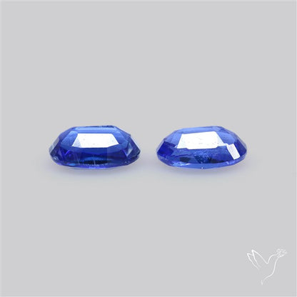 AAA Faceted Blue Kyanite Pair