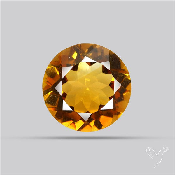 Faceted Citrine