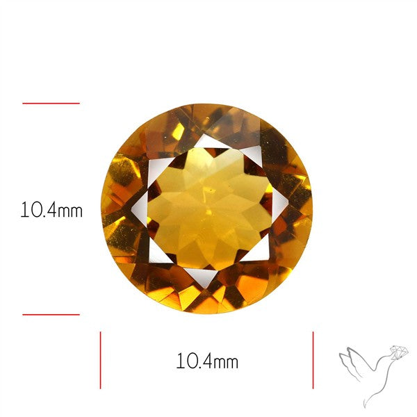 Faceted Citrine