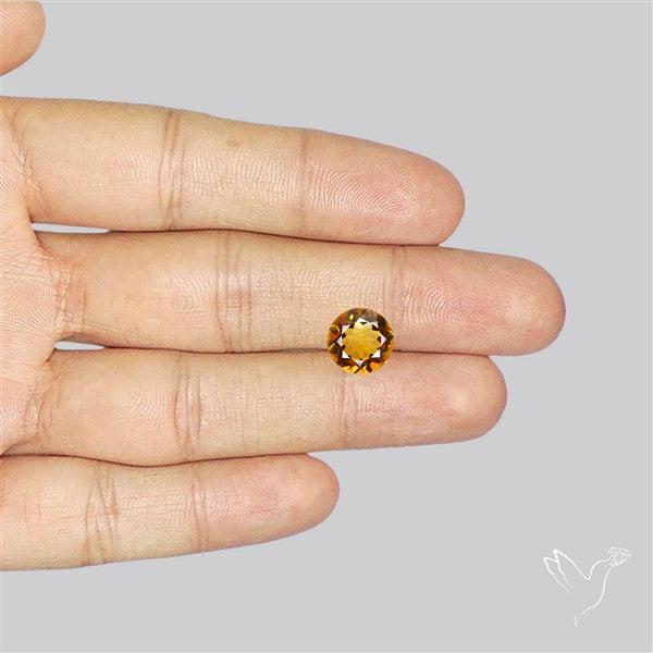 Faceted Citrine