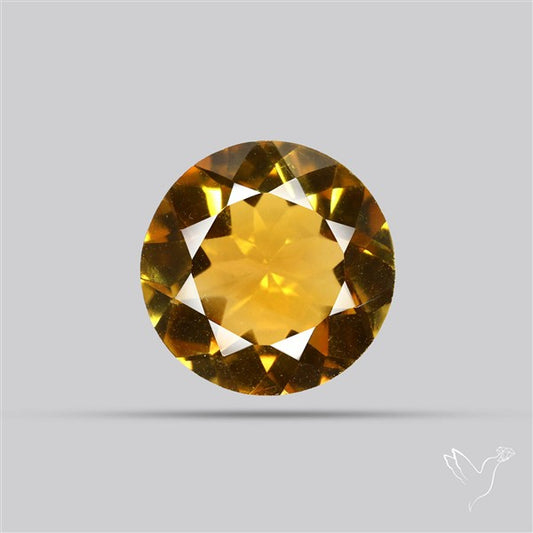 Faceted Citrine