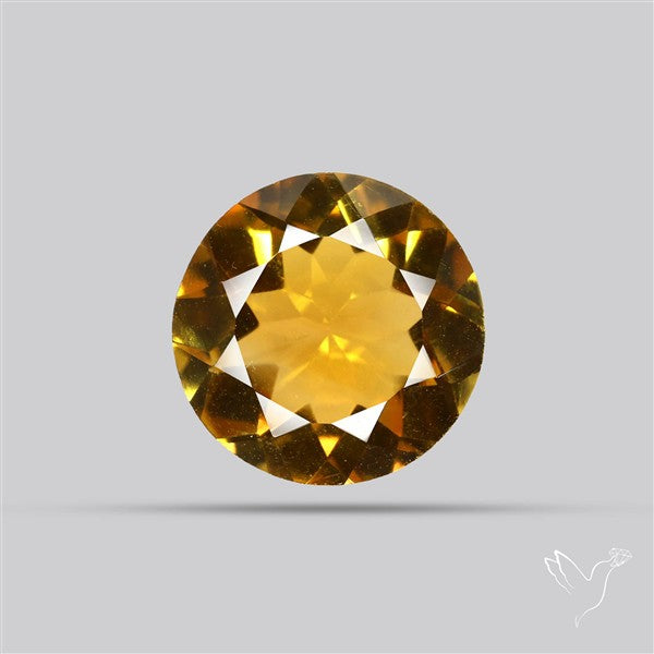 Faceted Citrine