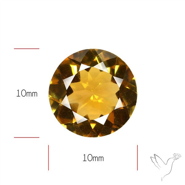 Faceted Citrine