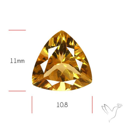Faceted Citrine