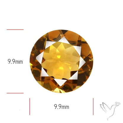 Faceted Citrine