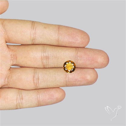 Faceted Citrine