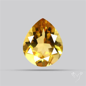 Faceted Citrine