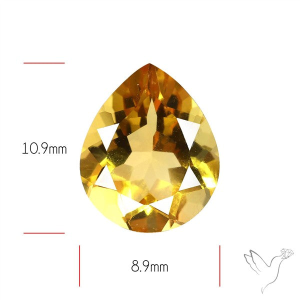 Faceted Citrine
