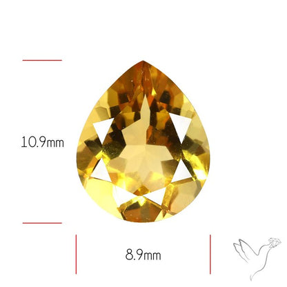 Faceted Citrine